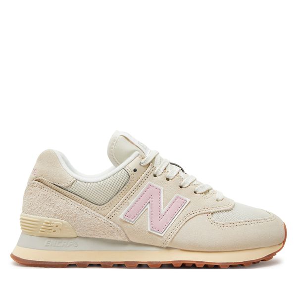 New Balance Сникърси New Balance WL574GU2 Бежов