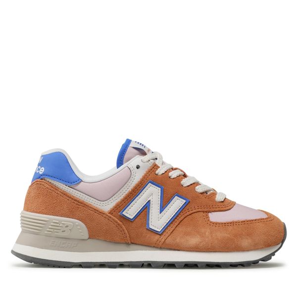 New Balance Сникърси New Balance WL574QB Кафяв