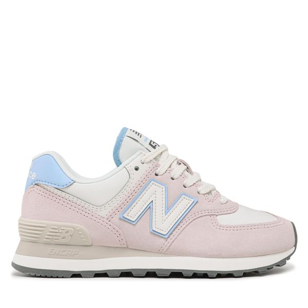 New Balance Сникърси New Balance WL574QC Розов