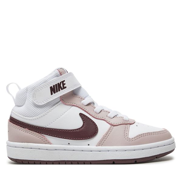 Nike Сникърси Nike Court Borough Mid 2 (PSV) CD7783 118 Бял