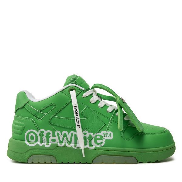 Off-White Сникърси Off-White OMIA189S22LEA0045501 Зелен