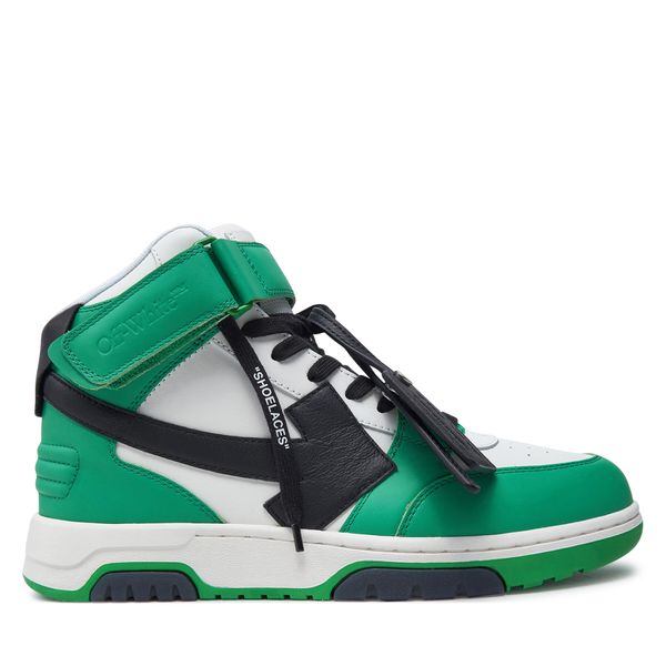 Off-White Сникърси Off-White OMIA259S23LEA0015510 Зелен