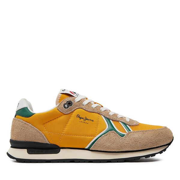 Pepe Jeans Сникърси Pepe Jeans Brit Fun M PMS31046 Rugby Yellow 069