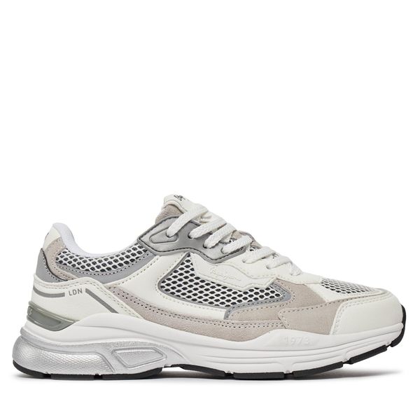 Pepe Jeans Сникърси Pepe Jeans Dave Evolution W PLS60002 Бял