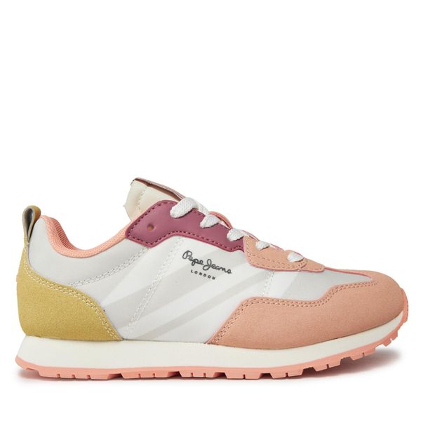 Pepe Jeans Сникърси Pepe Jeans Foster Print G PGS30578 Оранжев