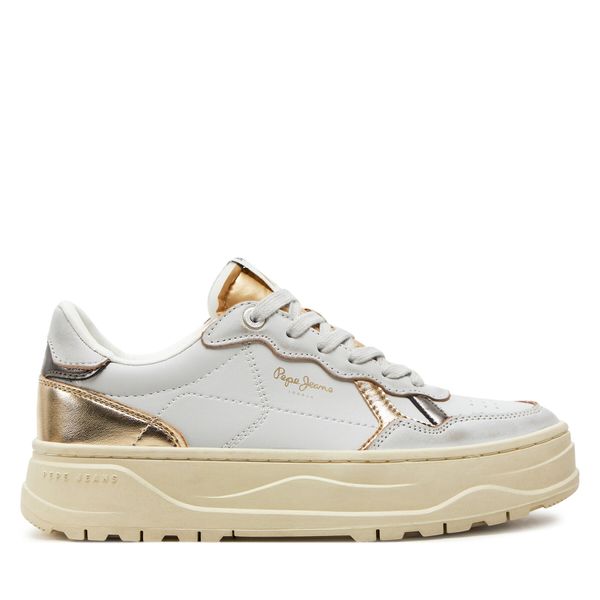 Pepe Jeans Сникърси Pepe Jeans Kore Club W PLS00021 Бял