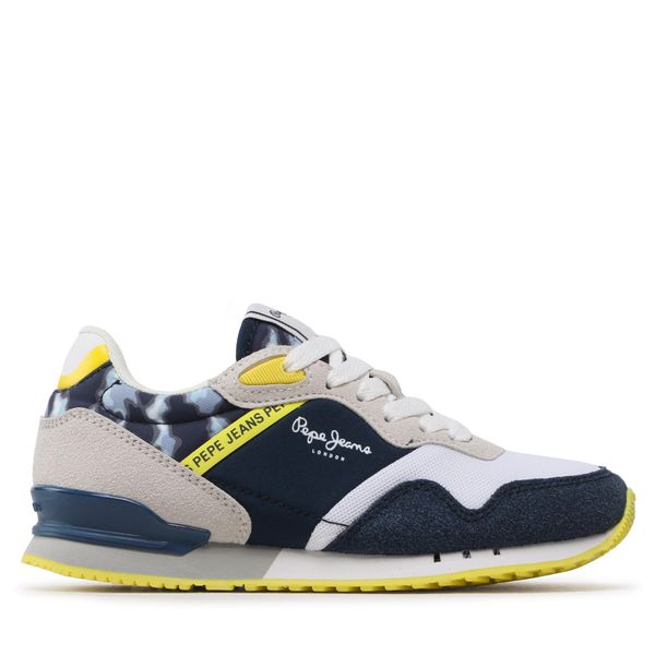 Pepe Jeans Сникърси Pepe Jeans London B Brighton PBS30552 Син