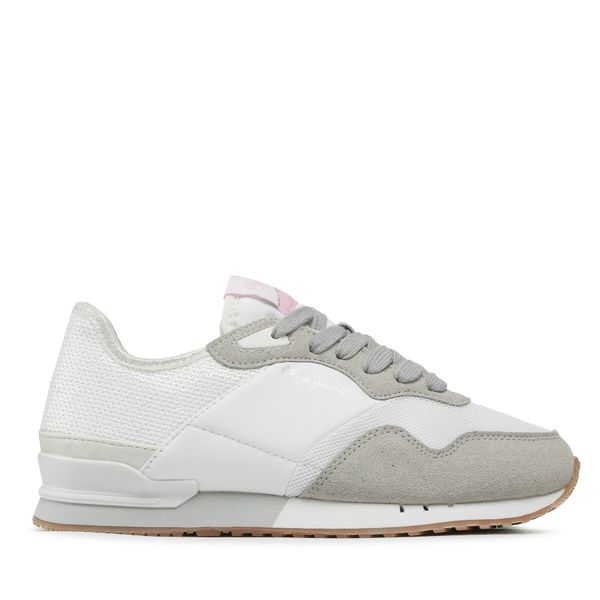 Pepe Jeans Сникърси Pepe Jeans London W Troy PLS31466 Бял