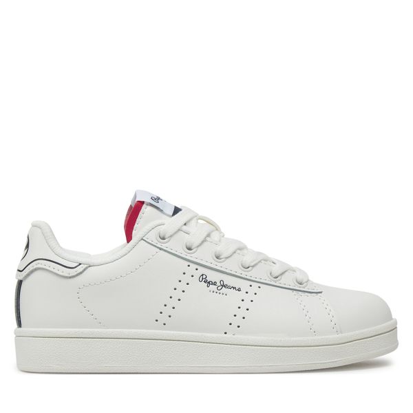 Pepe Jeans Сникърси Pepe Jeans Player Basic B PBS00001 Бял