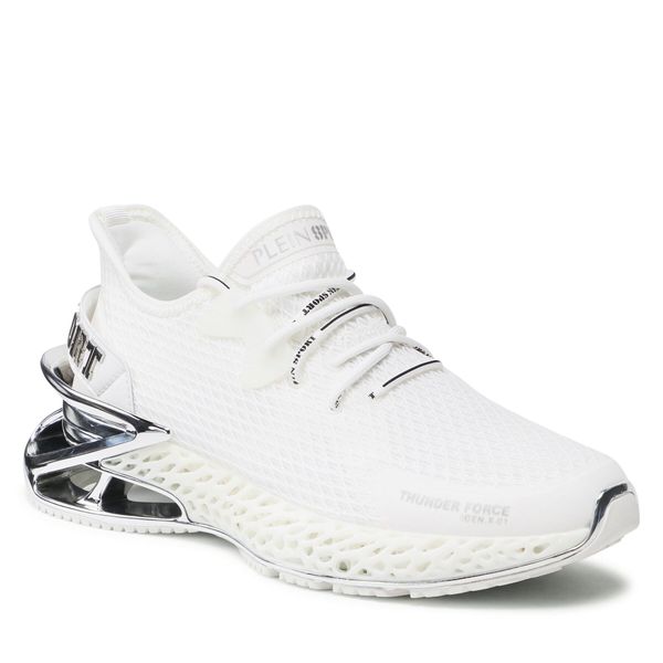 Plein Sport Сникърси Plein Sport The Scratch FABS USC0335 PTE003N Бял