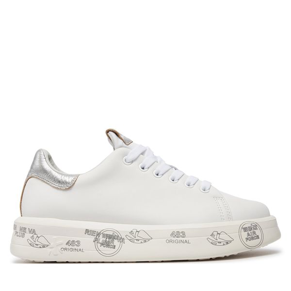 Premiata Сникърси Premiata Belle VAR 6823 Бял