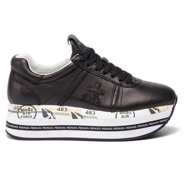 Premiata Сникърси Premiata Beth 3873 Черен