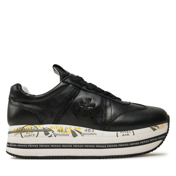 Premiata Сникърси Premiata Beth 7107 Черен