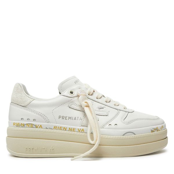 Premiata Сникърси Premiata Micol 7010 Бял