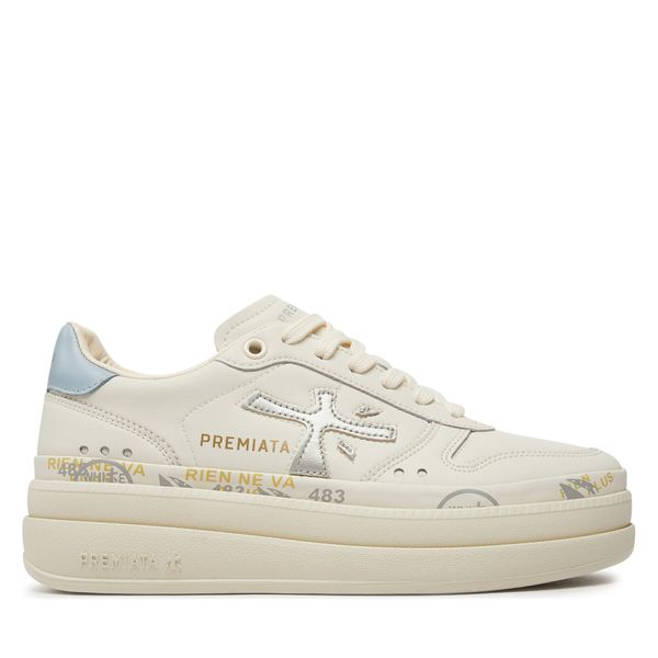 Premiata Сникърси Premiata Micol VAR 6789 Екрю