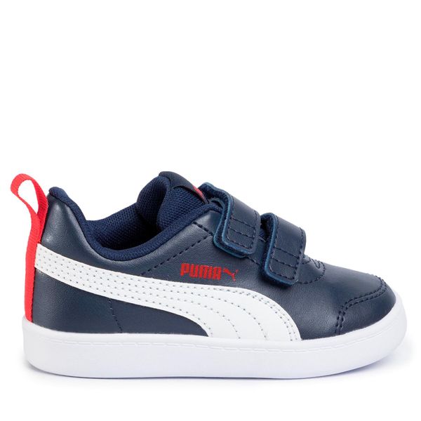 Puma Сникърси Puma Courtflex V2 V Inf 371544 01 Тъмносин