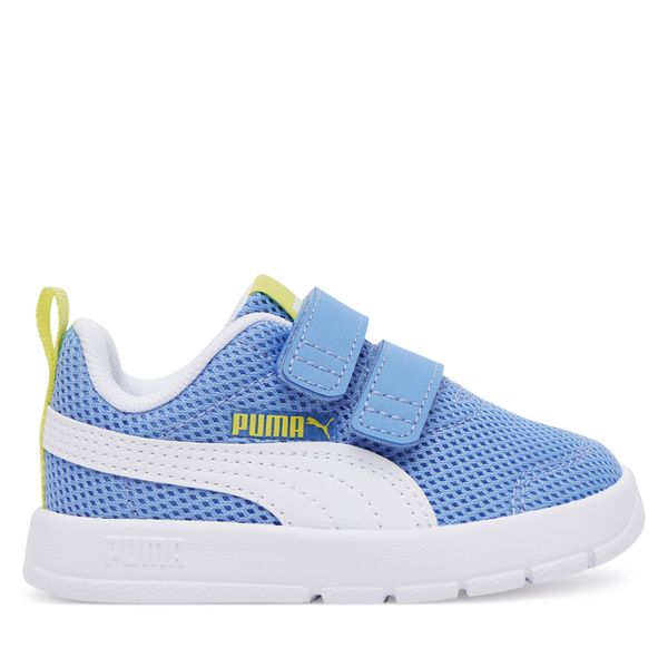 Puma Сникърси Puma Courtflex V3 Mesh Inf 398086 02 Син