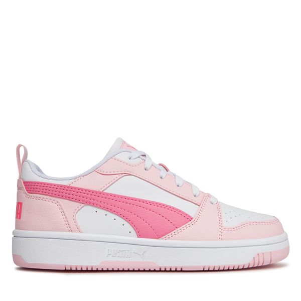 Puma Сникърси Puma Puma Rebound V6 Lo Jr 393833 08 Бял