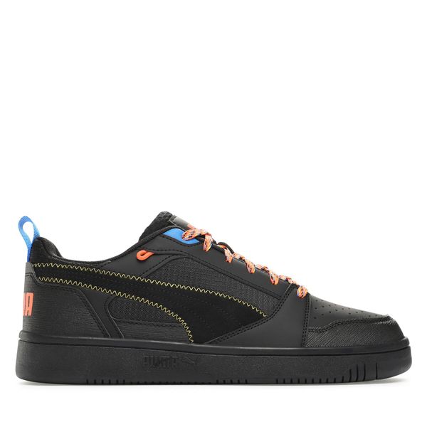 Puma Сникърси Puma Rebound v6 Low Open 393581 01 Черен