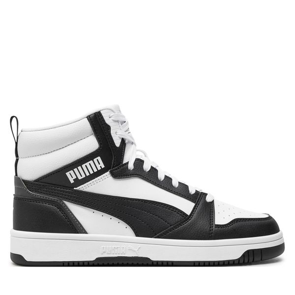 Puma Сникърси Puma Rebound v6 Mid Jr 393831 01 Бял
