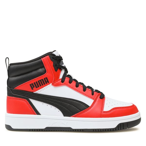 Puma Сникърси Puma Rebound V6 Mid Jr 393831 03 Бял