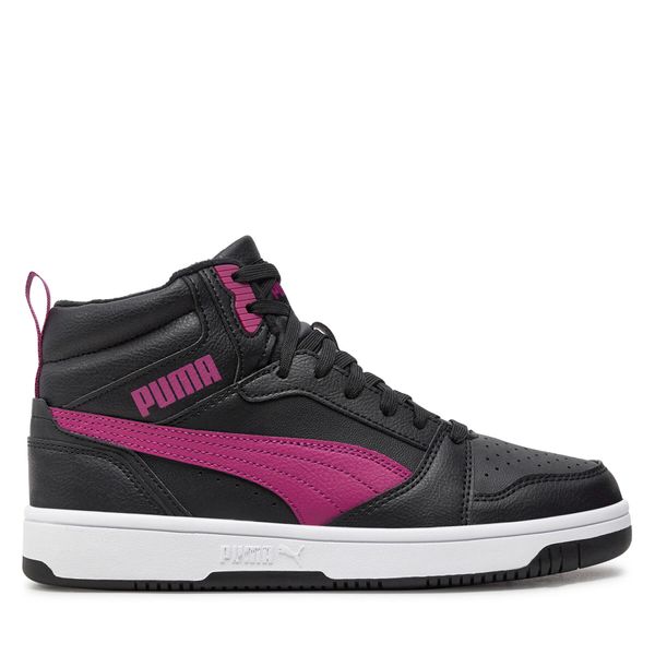 Puma Сникърси Puma Rebound v6 Mid Wtr Jr 394685 04 Черен