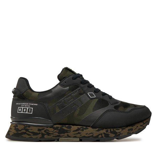 REPLAY Сникърси REPLAY Arthur Hidden Camo Patterned Sneakers GMS68.000.C0090T Зелен