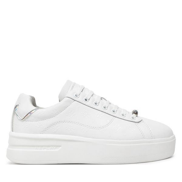 REPLAY Сникърси Replay GWZ4N .000.C0016L Бял