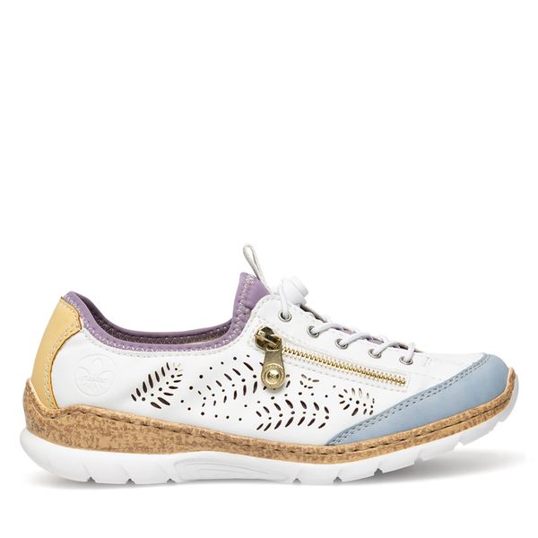 Rieker Сникърси Rieker N42K6-80 Бял