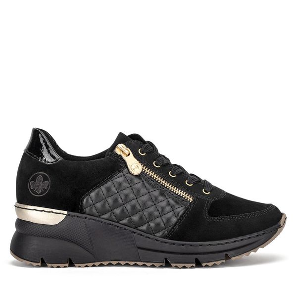 Rieker Сникърси Rieker N6314-00 Черен