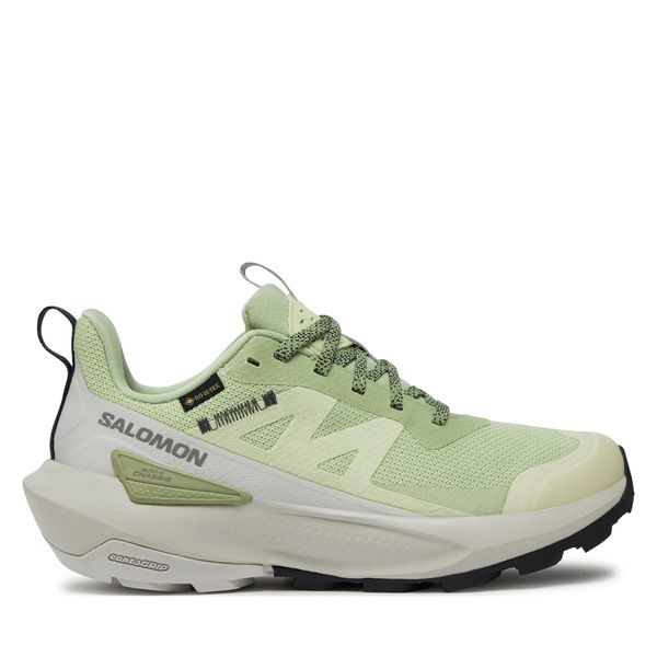 Salomon Сникърси Salomon Elixir Activ Gore-Tex L47456300 Зелен