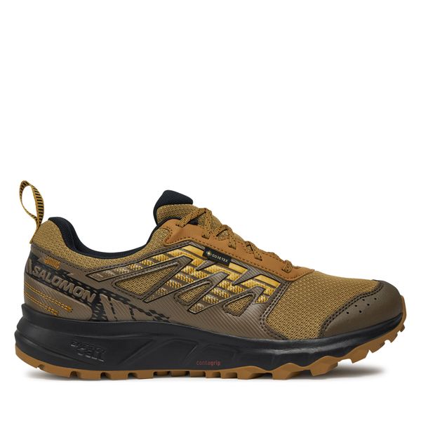 Salomon Сникърси Salomon Wander Gore-Tex L47436600 Каки