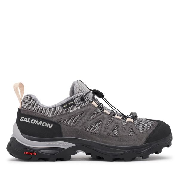 Salomon Сникърси Salomon X Ward Leather GORE-TEX L47182400 Черен