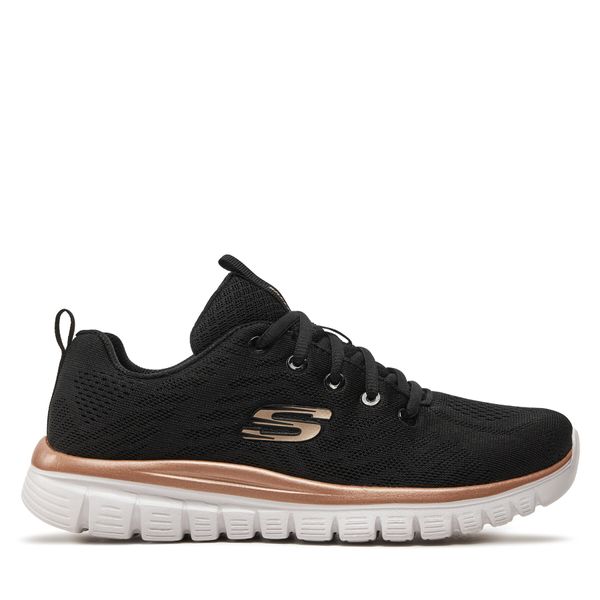 Skechers Сникърси Skechers 12615/BKGD Черен