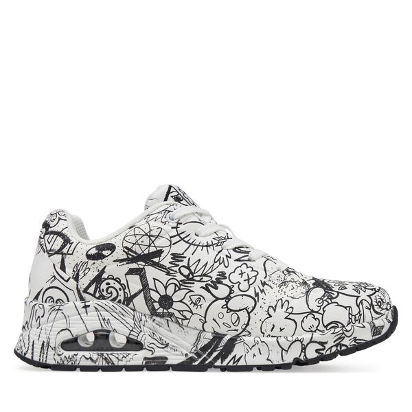 Skechers Сникърси Skechers 177972/WBK Бял