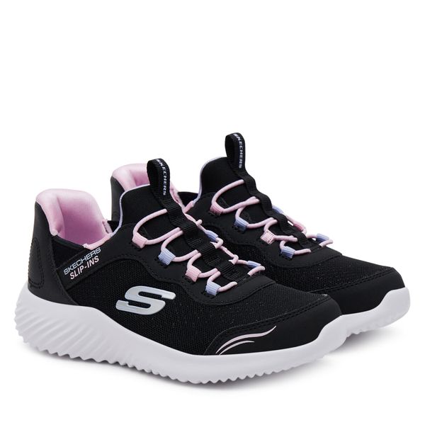 Skechers Сникърси Skechers Bounder - Simple Cut 303585L/BLK Черен