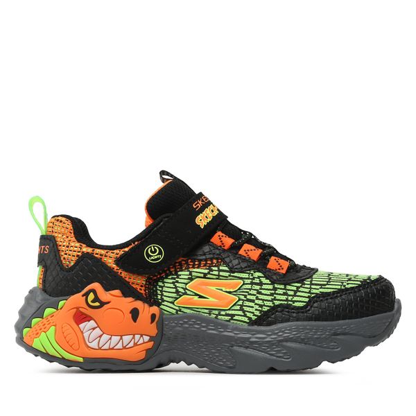 Skechers Сникърси Skechers Dino Lights 400615L/BKOR Черен