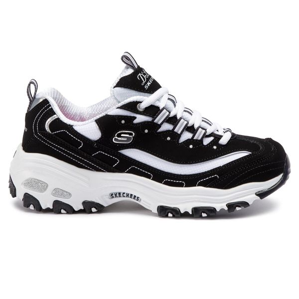 Skechers Сникърси Skechers D'lites Biggest Fan 11930/BKW Черен