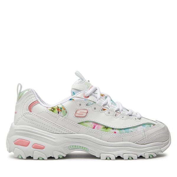 Skechers Сникърси Skechers D'Lites-Blooming Fields 149794/WMLT Бял