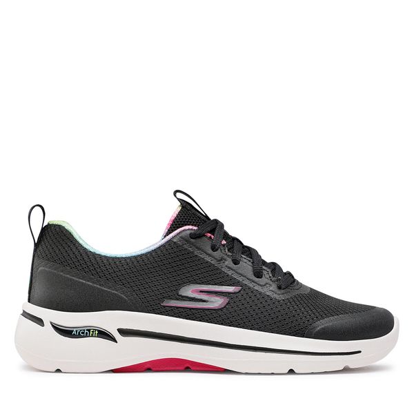 Skechers Сникърси Skechers Go Walk Arch Fit 124868/BKHP Черен