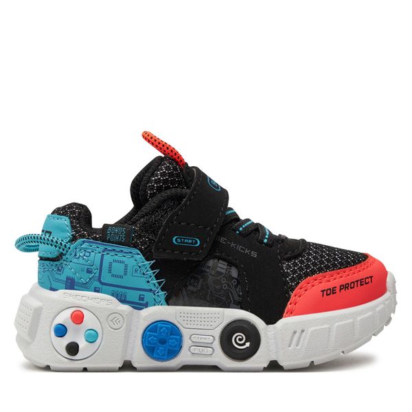 Skechers Сникърси Skechers Lil Gametronix 402262N/BKMT Черен