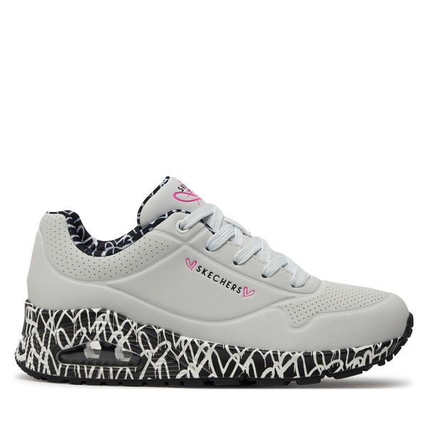 Skechers Сникърси Skechers Loving Love 155506/WBK Бял