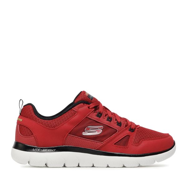 Skechers Сникърси Skechers New World 232069/RDBK Червен
