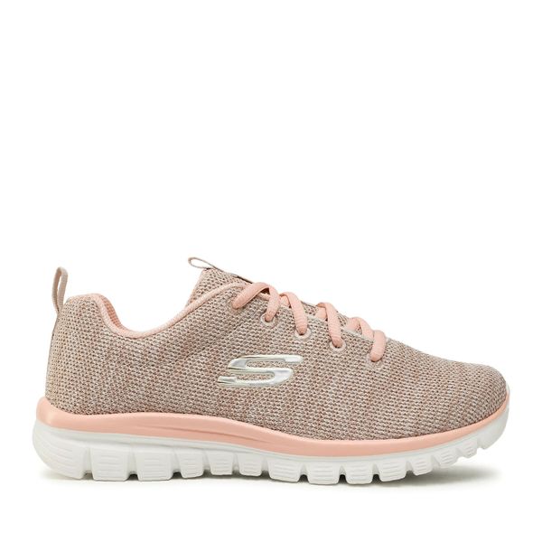 Skechers Сникърси Skechers Twisted Fortune 12614/NTCL Бежов