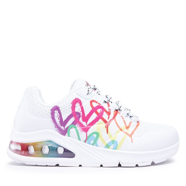 Skechers Сникърси Skechers Uno 2 Floating Love 155521/WHT Бял