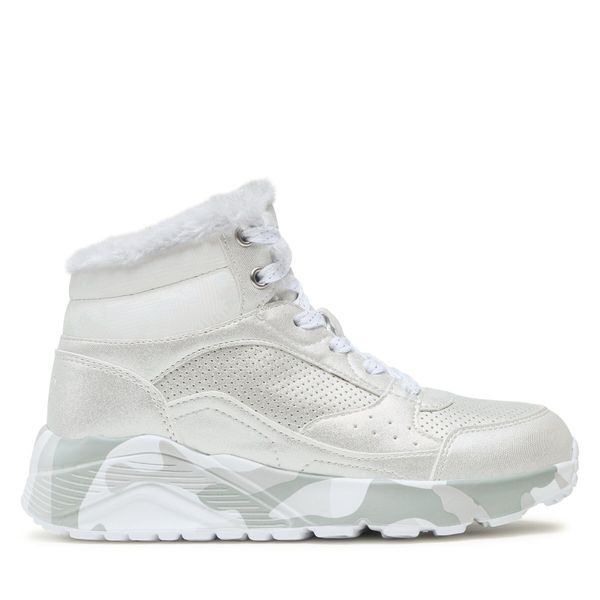 Skechers Сникърси Skechers Uno Lite Camo Dazzle 310485L/SLGY Сребрист