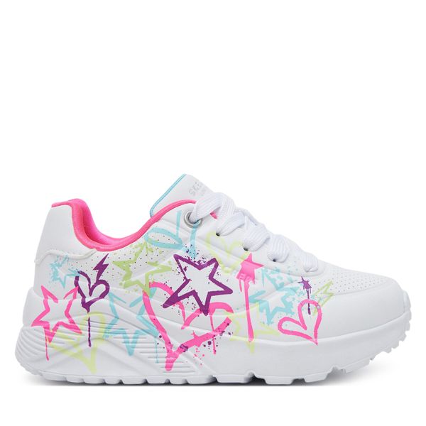 Skechers Сникърси Skechers Uno Lite - My Drip 310391L/WMN Бял