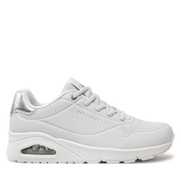 Skechers Сникърси Skechers Uno Shimmer Away 155196/WSL Бял