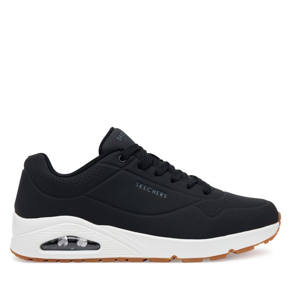 Skechers Сникърси Skechers UNO STAND ON AIR 52458W/BLK Черен
