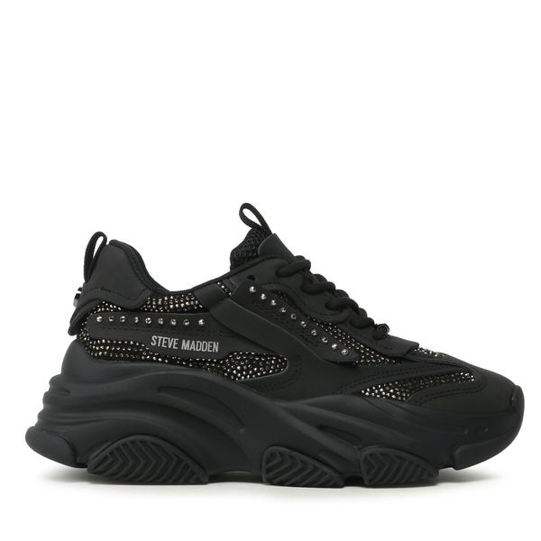 Steve Madden Сникърси Steve Madden Possesionr SM11002270-001 Черен